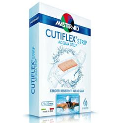 CEROTTO MASTER-AID CUTIFLEXMED STRIP TRASPARENTE IMPERMEABILE SUPPORTO IN POLIURETANO SUPER 10 PEZZI - Gruppofarmastore.it