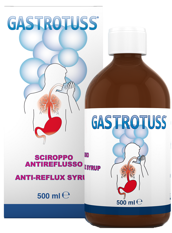 SCIROPPO ANTIREFLUSSO GASTROTUSS 500 ML - Gruppofarmastore.it
