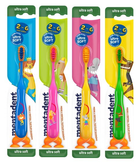 MENTADENT SPAZZOLINO KIDS 2-7 ANNI - Gruppofarmastore.it