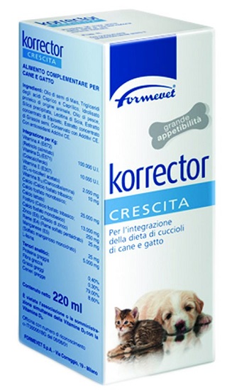 KORRECTOR CRESCITA FLACONE 220 ML - Gruppofarmastore.it