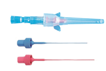 AGO CANNULA MONOVIA 20 GAUGE 0,9X25MM IN ACCIAIO INOX CON SILICONATURA ESTERNA, TAPPO LUER LOCK E ALETTE LATERALI COLORE BLU - Gruppofarmastore.it