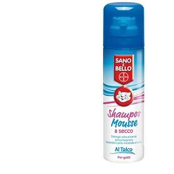 SANO E BELLO SHAMPOO MOUSSE GATTO FLACONE 200 ML - Gruppofarmastore.it