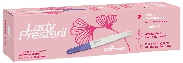 TEST DI GRAVIDANZA LADY TEST 2 PEZZI - Gruppofarmastore.it