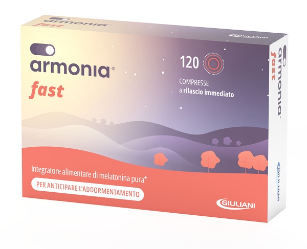 ARMONIA FAST 1 MG MELATONINA 120 COMPRESSE - Gruppofarmastore.it