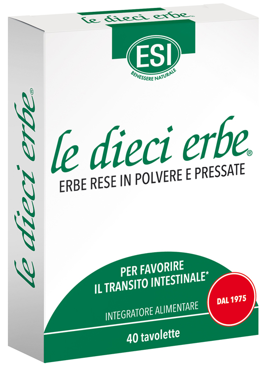 ESI LE DIECI ERBE 40 TAVOLETTE - Gruppofarmastore.it