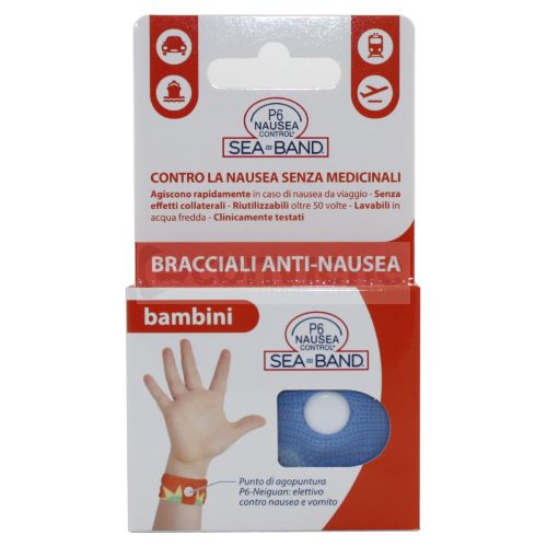 BRACCIALE ANTI NAUSEA PER BAMBINI P6 NAUSEA CONTROL 2 PEZZI - Gruppofarmastore.it