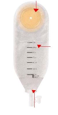 SACCA PER DRENAGGIO DELLE FERITE COLOPLAST CAPACITA' MINI 100ML 20 PEZZI ARTICOLO 2240 - Gruppofarmastore.it