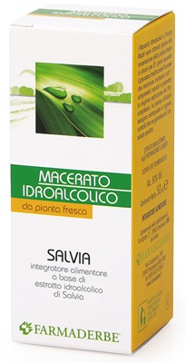 FARMADERBE SALVIA MACERATO IDROALCOLICO 50 ML - Gruppofarmastore.it