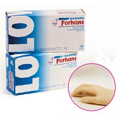 GUANTO IN LATTICE FORHANS MISURA LARGE 100 PEZZI - Gruppofarmastore.it