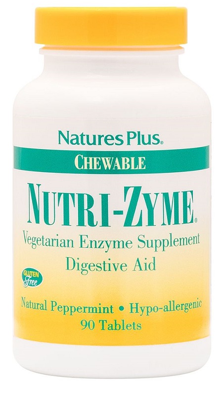 NUTRI ZYME ENZIMI 90 TAVOLETTE MASTICABILI - Gruppofarmastore.it