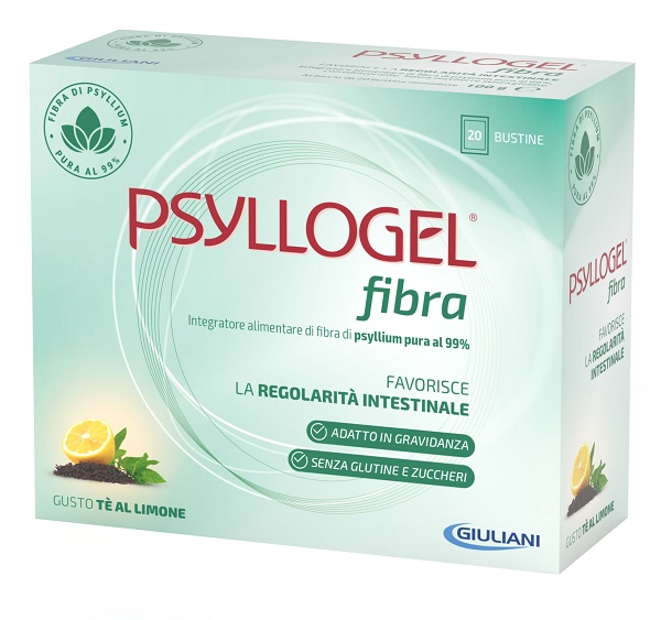PSYLLOGEL FIBRA TE LIMONE 20 BUSTINE - Gruppofarmastore.it