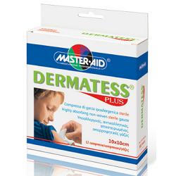 GARZA DERMATESS PLUS 10X10 12 PEZZI - Gruppofarmastore.it