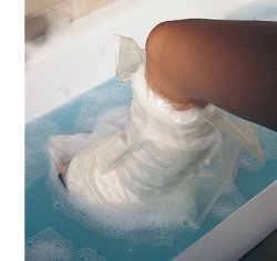 ACQUASTOP AVANBRACCIO COPERTURA RIUTILIZZABILE PER LA PROTEZIONE, DURANTE LA DOCCIA O IL BAGNO, DEGLI ARTI CON GESSI E BENDAGGI - Gruppofarmastore.it