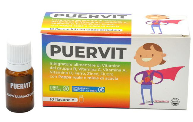 PUERVIT 10 FLACONCINI 10 ML - Gruppofarmastore.it