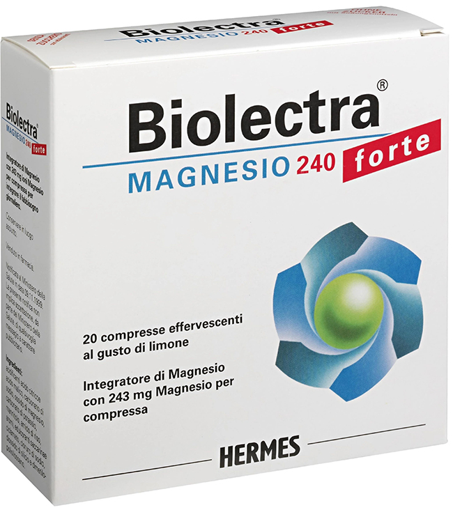 BIOLECTRA MAGNESIO FORTE 20 COMPRESSE - Gruppofarmastore.it