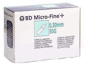LANCETTE PUNGIDITO BD MICROFINE+ PER OPTIMUS GAUGE 30 50 PEZZI - Gruppofarmastore.it