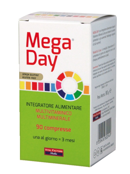 MEGA DAY 90 COMPRESSE - Gruppofarmastore.it