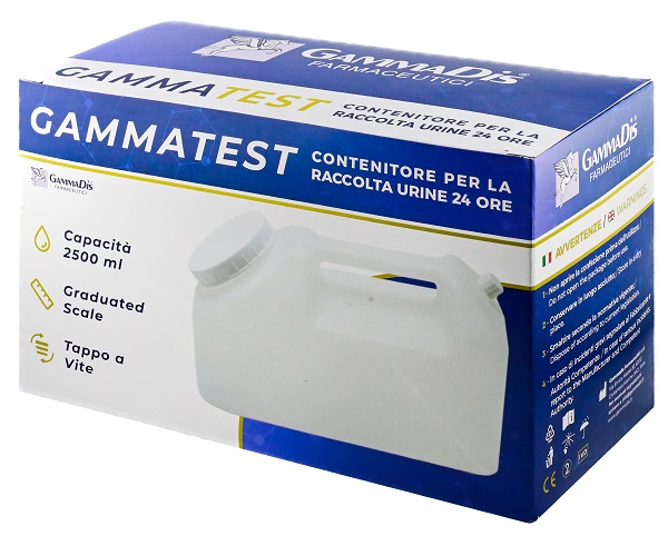 CONTENITORE STERILE PER LA RACCOLTA URINA GAMMASI 24H 2500 ML - Gruppofarmastore.it