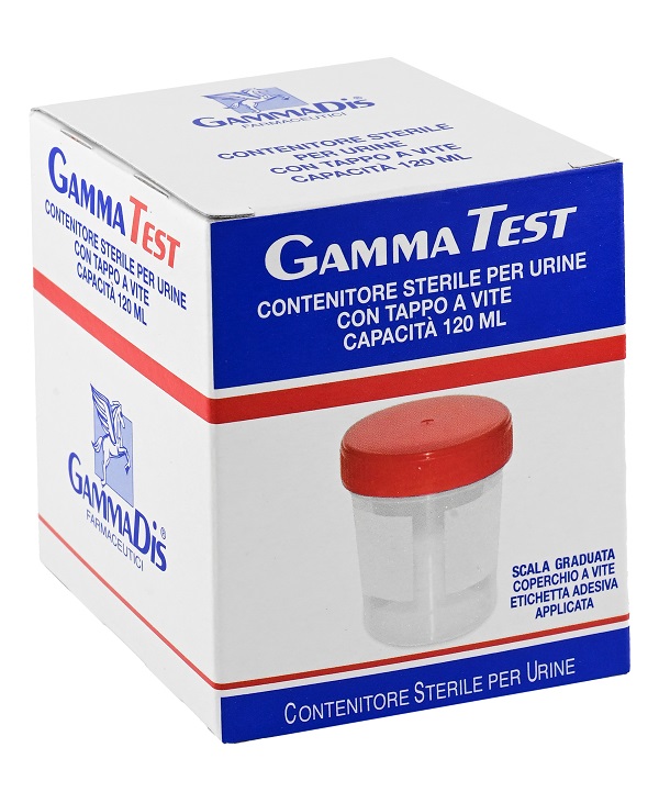 CONTENITORE STERILE PER LA RACCOLTA URINA 120 ML GAMMADIS - Gruppofarmastore.it