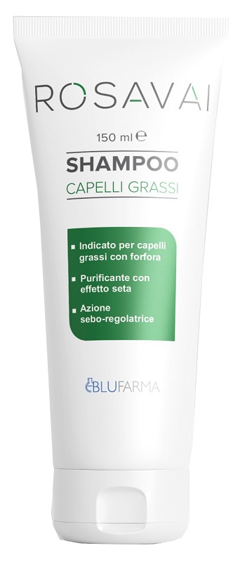 ROSAVAI SHAMPOO CAPELLI ANTISEBO FORFORA 150 ML - Gruppofarmastore.it