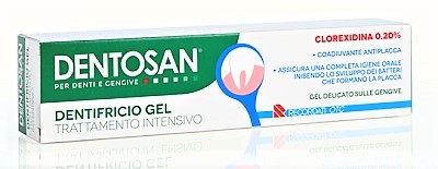 DENTOSAN GEL DENTIFRICIO CLOREXIDINA 0,2% 75 ML - Gruppofarmastore.it
