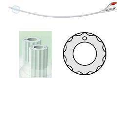 CATETERE VESCICALE IN SILICONE PROFILCATH PLUS SCANALATO 2 VIE CH16 LUNGHEZZA 31 CM PUNTA CILINDRICA 2 FORI CONTRAPPOSTI PALLONCINO 5 ML 1 PEZZO - Gruppofarmastore.it