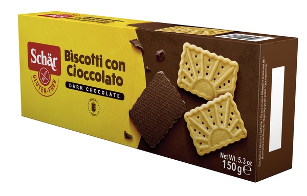 SCHAR BISCOTTO CON CIOCCOLATO DARK CHOCOLATE 150 G - Gruppofarmastore.it