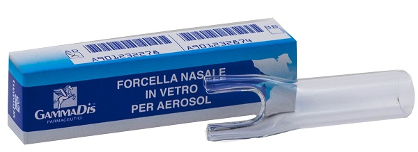 FORCELLA IN VETRO MODELLO DA ADULTO RICAMBIO PER AEROSOL - Gruppofarmastore.it