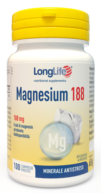 LONGLIFE MAGNESIUM 188 100 COMPRESSE - Gruppofarmastore.it