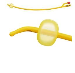 CATETERE FOLEY A MEDIA PERMANENZA  RUSCH GOLD PLUS A 2 VIE IN SILKOLATEX LATTICE-SILICONE PER ADULTO CH20 LUNGHEZZA 40 CM PUNTA CILINDRICA A 2 FORI PALLONCINO 5-15 ML 1 PEZZO - Gruppofarmastore.it