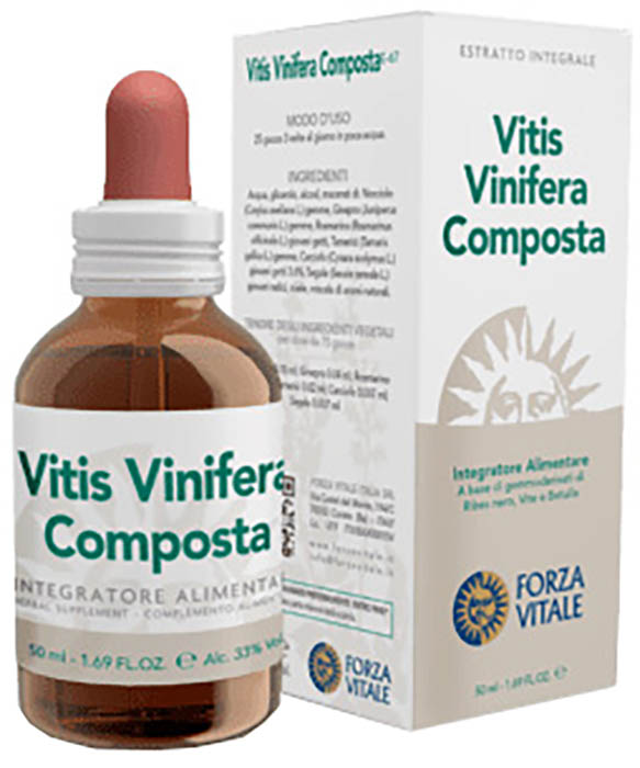 ECOSOL VITIS VINIFERA COMPOSTA GOCCE 50  ML - Gruppofarmastore.it
