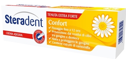 STERADENT COMFORT CREMA ADESIVA CON CAMOMILLA TUBO 40 G - Gruppofarmastore.it