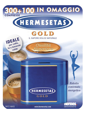 HERMESETAS GOLD 300+100 COMPRESSE 20 G - Gruppofarmastore.it