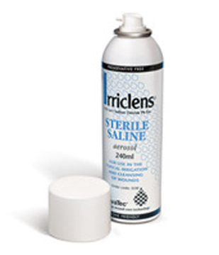 IRRICLENS SOLUZIONE SALINA SPRAY PER DETERSIONE FERITE 240 ML - Gruppofarmastore.it