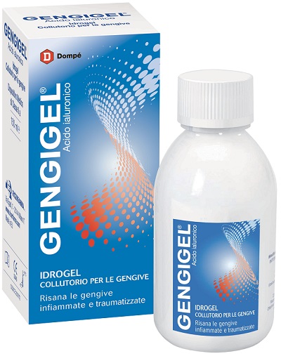 COLLUTORIO PER GENGIVE GENGIGEL IDROGEL FLACONE 150 ML - Gruppofarmastore.it
