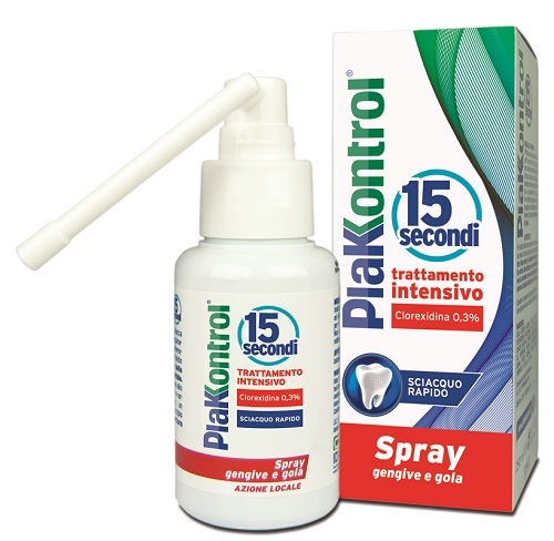 PLAKKONTROL 15 SECONDI COLLUTORIO SPRAY 50 ML - Gruppofarmastore.it