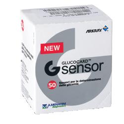 STRISCE MISURAZIONE GLICEMIA GLUCOCARD G SENSOR 50 PEZZI - Gruppofarmastore.it