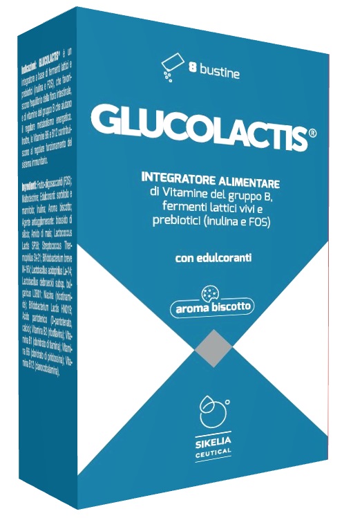 GLUCOLACTIS 8 BUSTINE AROMA BISCOTTO - Gruppofarmastore.it