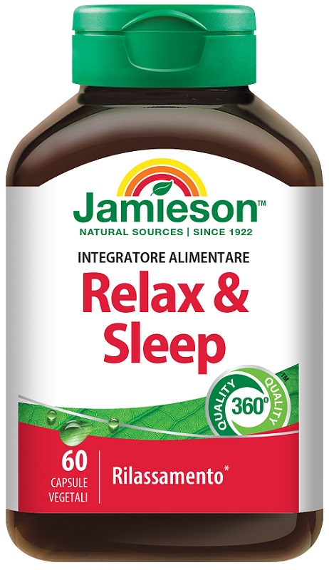 RELAX AND SLEEP JAMIESON 60 CAPSULE - Gruppofarmastore.it