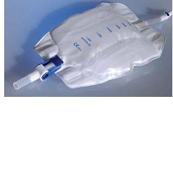 SACCA RACCOGLI URINA DA GAMBA PER INCONTINENZA IN PVC 750 ML TUBO RACCORDO DIRITTO 30 CM+RUBINETTO SCARICO+VALVOLA ANTIREFLUSSO+2 FASCE A BOTTONI 30 PEZZI - Gruppofarmastore.it