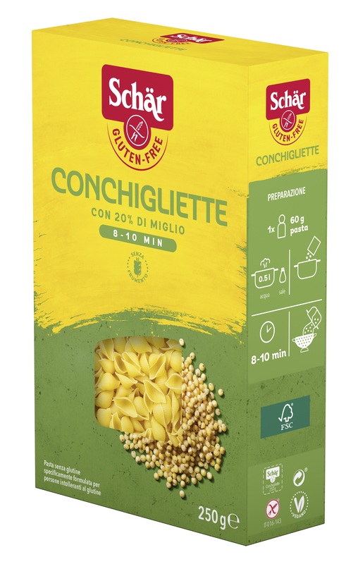 SCHAR CONCHIGLIETTE 250 G - Gruppofarmastore.it