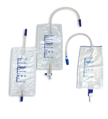 SACCA DI DRENAGGIO DA GAMBA PER INCONTINENZA SECURDRAINVIA 10 CM CON RUBINETTO 30 PEZZI - Gruppofarmastore.it