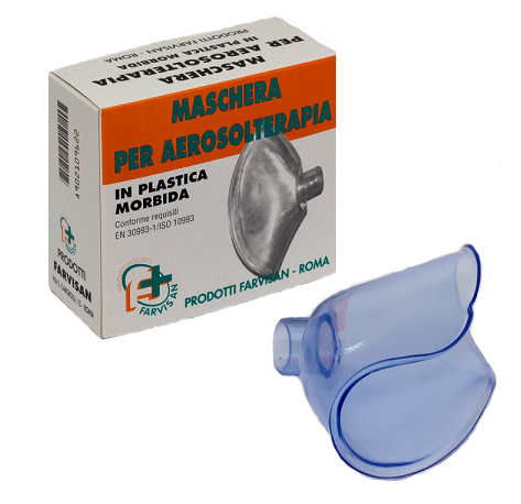 MASCHERA MORBIDA. RICAMBIO PER AEROSOLTERAPIA - Gruppofarmastore.it