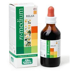 REMEDIUM 01 RELAX GOCCE 100 ML - Gruppofarmastore.it