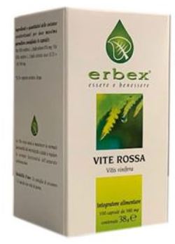 VITE ROSSA 100 CAPSULE 380MG - Gruppofarmastore.it