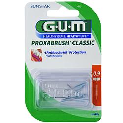 GUM PROXABRUSH CLASSIC 412 SCOVOLINO INTERDENTALE 8 PEZZI - Gruppofarmastore.it