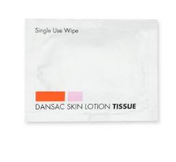 DANSAC SALVIETTA CON LOZIONE IGIENIZZANTE AREA PERISTOMALE 50 PEZZI - Gruppofarmastore.it