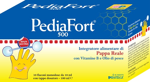 PEDIAFORT 500 10 FLACONI - Gruppofarmastore.it