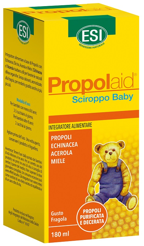 ESI PROPOLAID PROPOLBABY SCIROPPO 180 ML - Gruppofarmastore.it