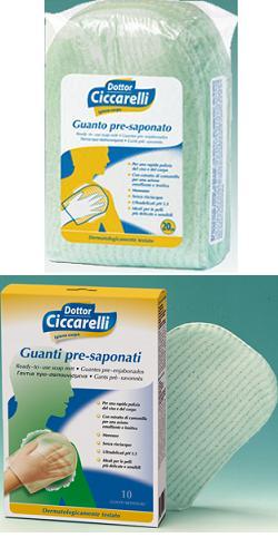 CICCARELLI GUANTO PRESAPONATO 10 PEZZI - Gruppofarmastore.it